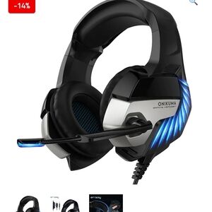 Gaming Headset - Black and Blue